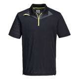 PORTWEST DX4 POLO SHIRT BLACK  DX410