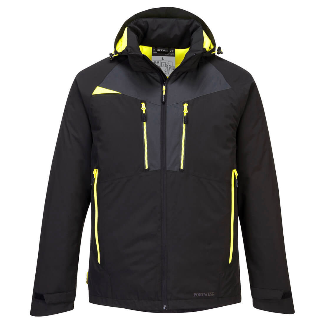 PORTWEST XXL - DX4 WINTER JACKET - BLACK