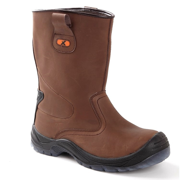 XPERT INVINCIBLE SAFETY RIGGER BOOT - BROWN