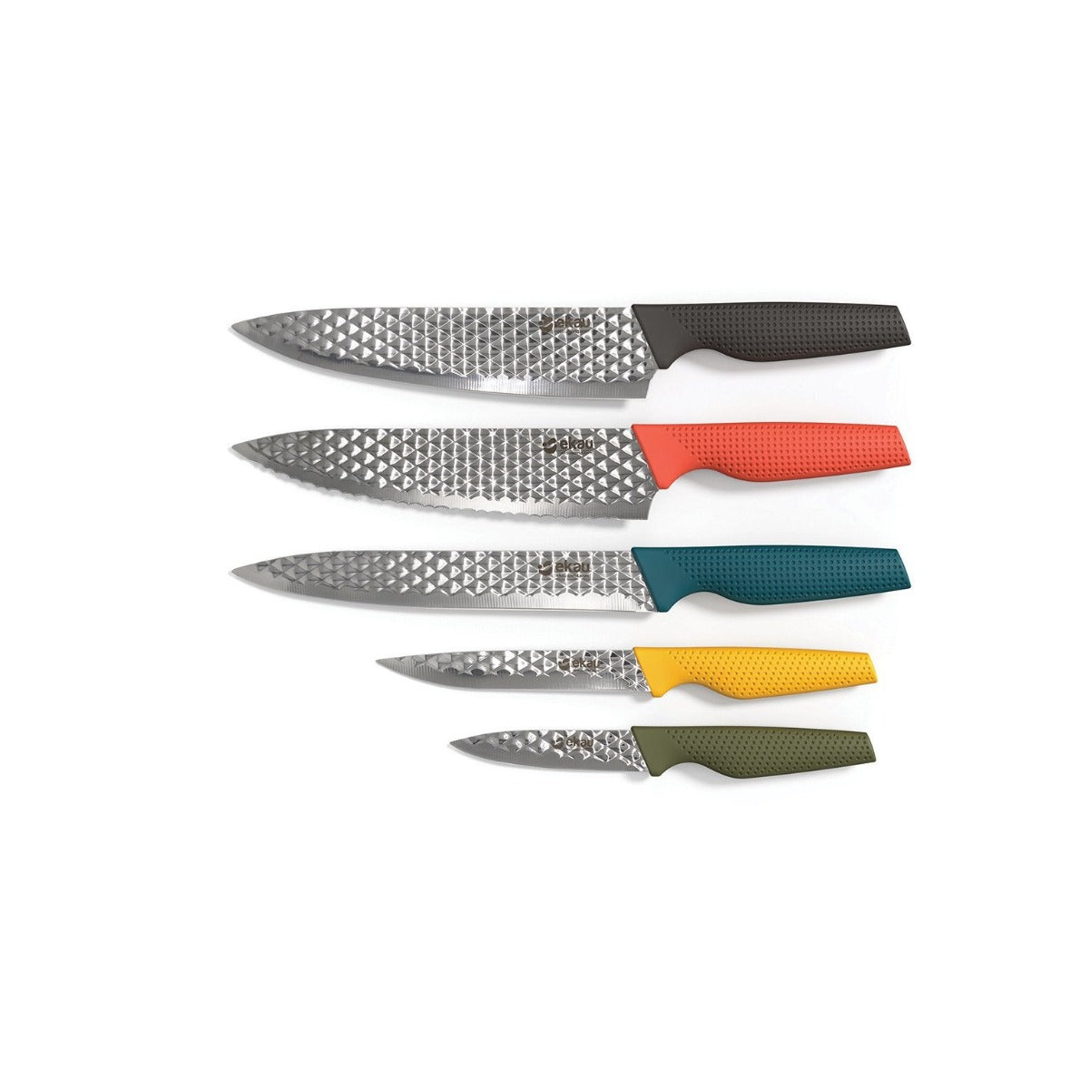 EKAU Home Essential Kitchen Knife Set 5pk
