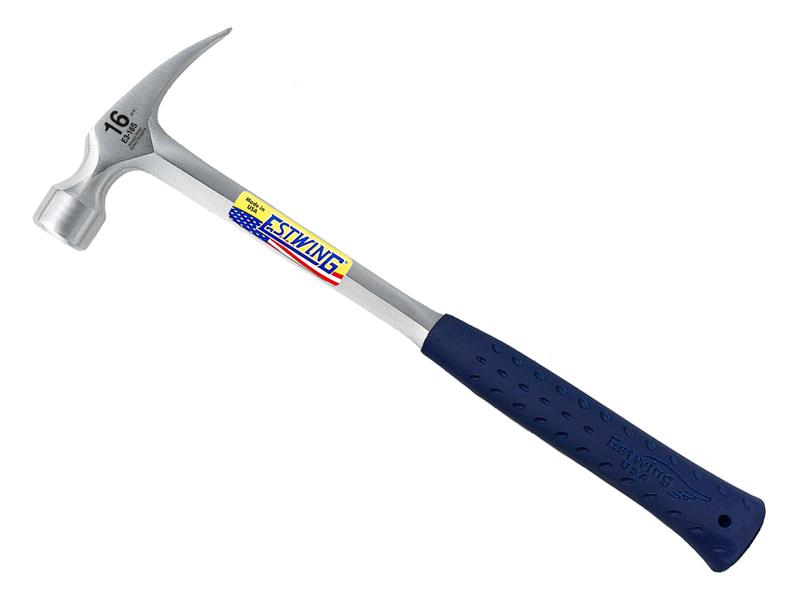 Estwing E3/16S Straight Claw Hammer - Vinyl Grip 450g (16oz)