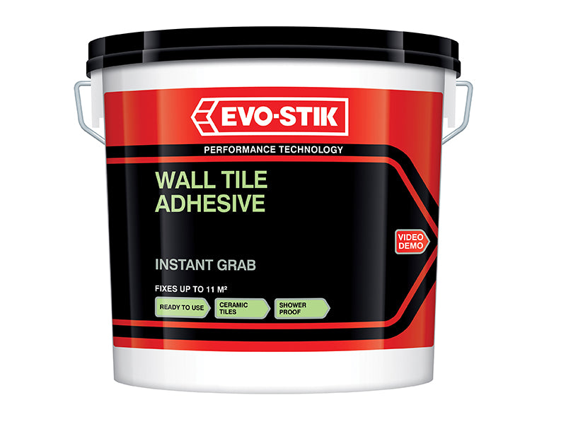 EVO-STIK Instant Grab Wall Tile Adhesive 10 litre