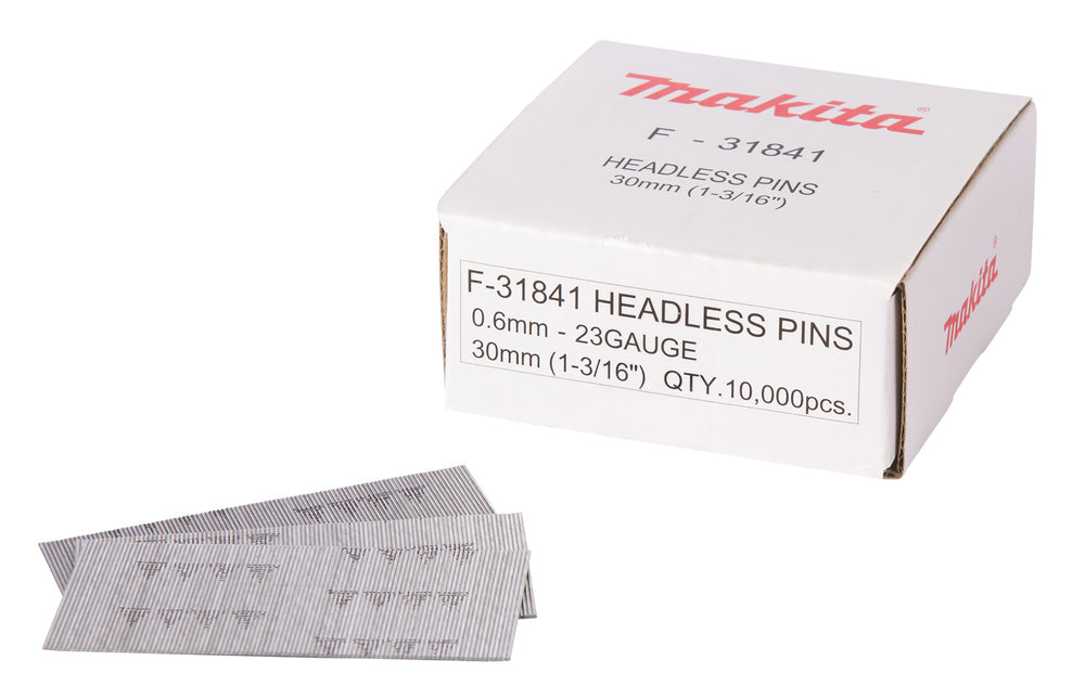 MAKITA 30MM 23 GAUGE BRAD NAILS (10000)