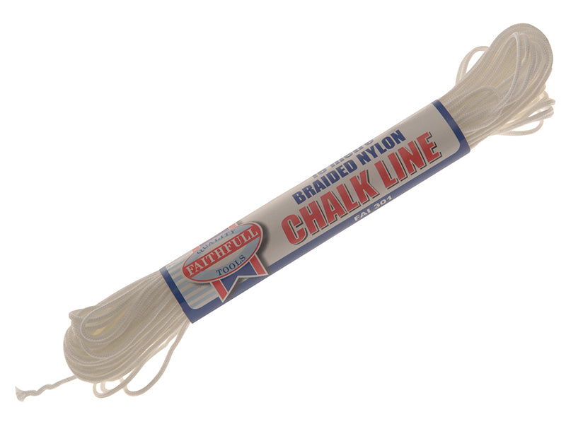 Faithfull 301 Braided Nylon Chalk Line 18m (Box 12)