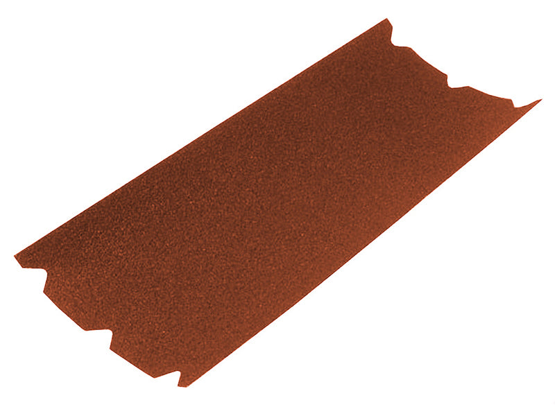 Faithfull Aluminium Oxide Floor Sanding Sheets 203 x 475mm 120G