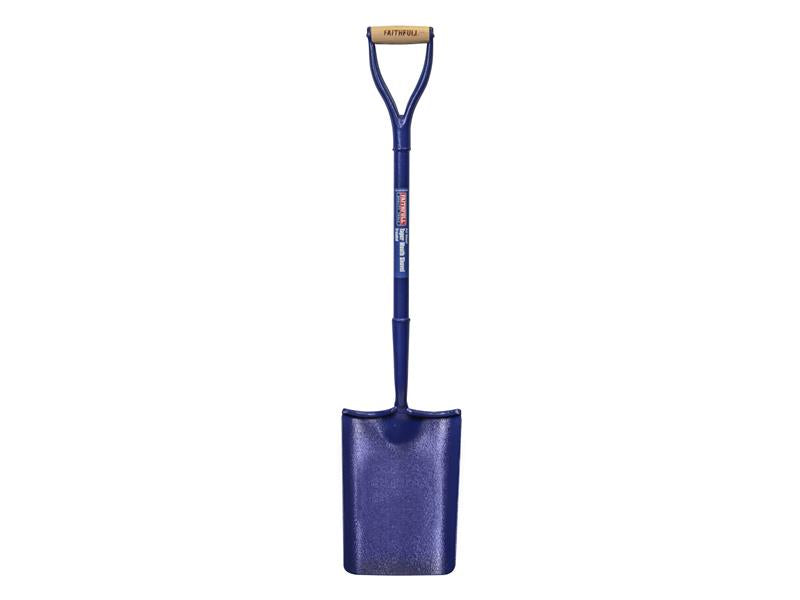 Faithfull All-Steel Taper Shovel No.2 MYD Treaded