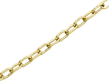 FF POLISHED BRASS CLOCK  CHAIN 1.6MM X 10M