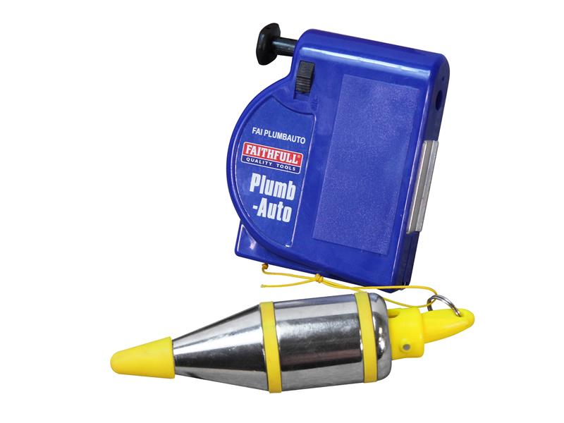 Faithfull Plumb-Auto Automatic Plumb Line 400g (14oz)