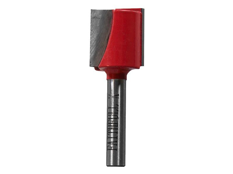 Faithfull Router Bit TCT Two Flute 18.2 x 21mm 1/4in Shank