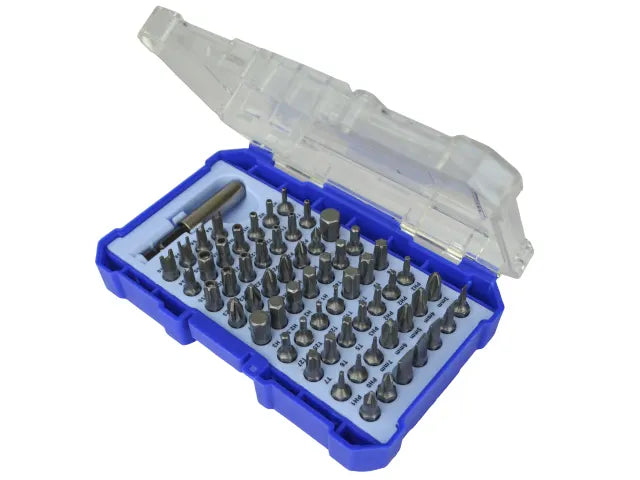 FAITHFULL SCREWDRIVER BIT SET CV 61PC (SINGLE)