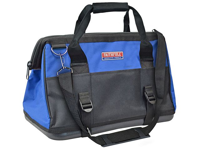 FAITHFUL HARDBASE TOOL BAG 16" / 17 POCKET