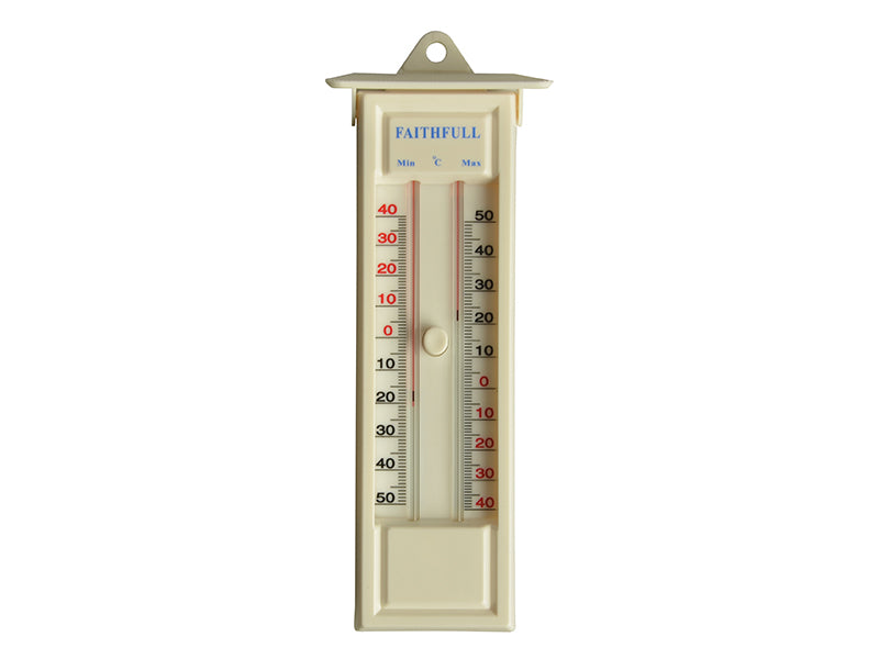 Faithfull Thermometer Press Button Max-Min