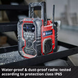 EINHELL CORDLESS RADIO TE-CR 18 LI DAB+/FM/BT - SOLO