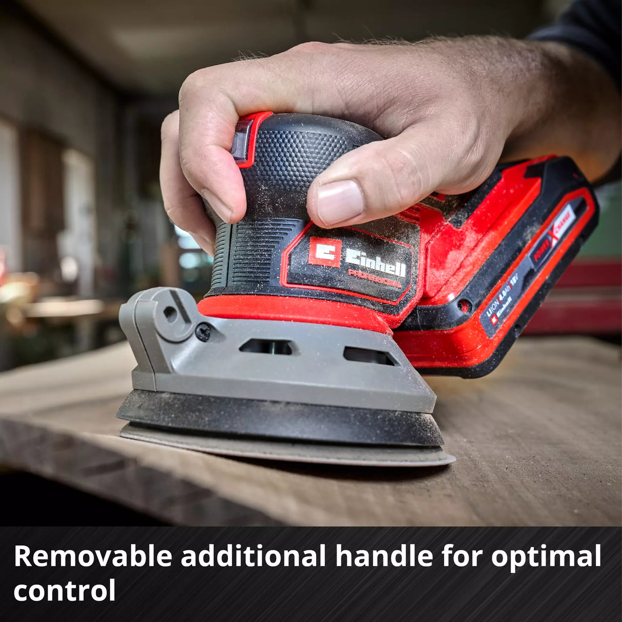 EINHELL CORDLESS ROTATING SANDER TP-RS 18/32 LI BL - SOLO