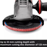 EINHELL CORDLESS ANGLE GRINDER TP-AG 18/125 F LI BL - SOLO