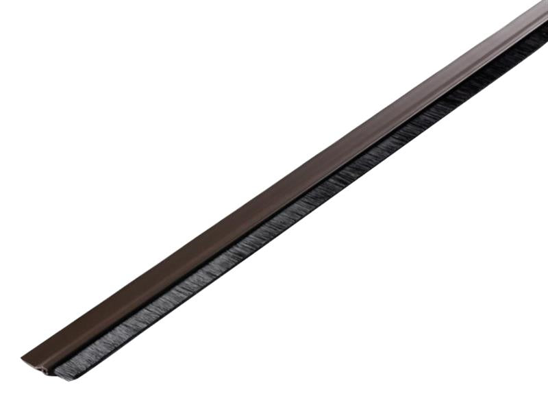 Geko Self-Adhesive PVC Doorstrip with Brush