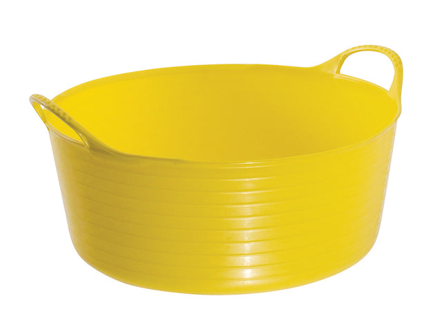 Red Gorilla Gorilla Tub® Shallow 5 litre - Yellow - Watson Hire