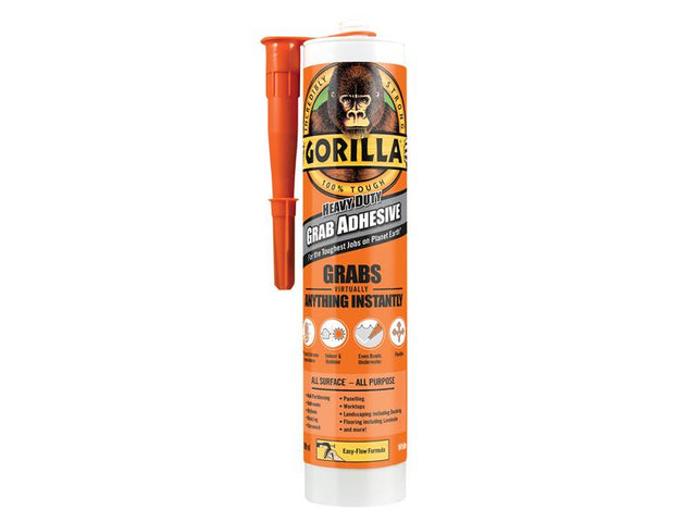 Gorilla Glue Gorilla Heavy-Duty Grab Adhesive White 290ml - Watson Hire
