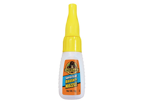 Gorilla Glue Gorilla Superglue Brush & Nozzle 12g - Watson Hire