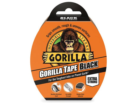 Gorilla Glue Gorilla Tape® 48mm x 11m Black - Watson Hire