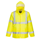 PORTWEST HI VIS RAIN JACKET - YELLOW