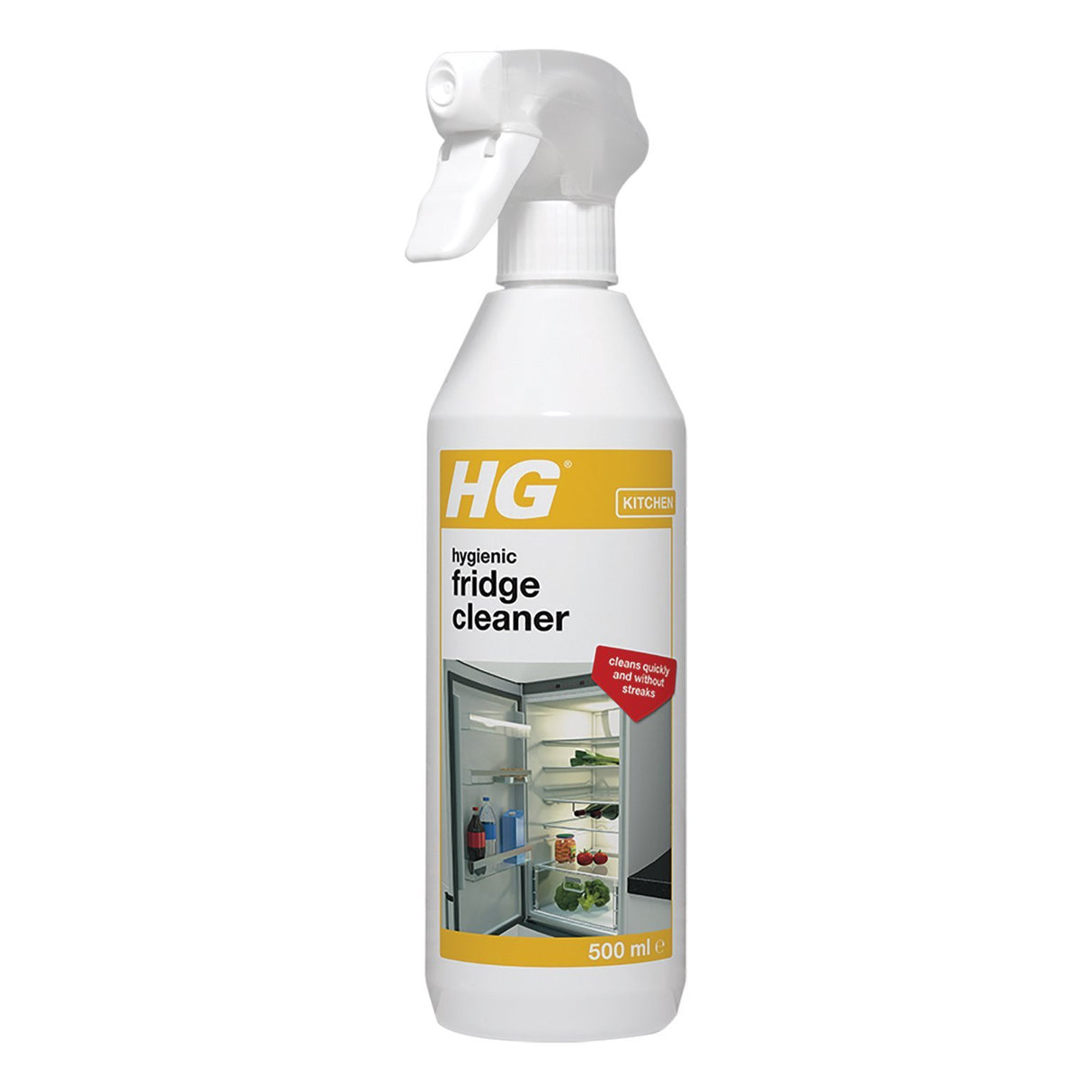 HG HYGIENIC FRIDGE CLEANER 0.5 LTR