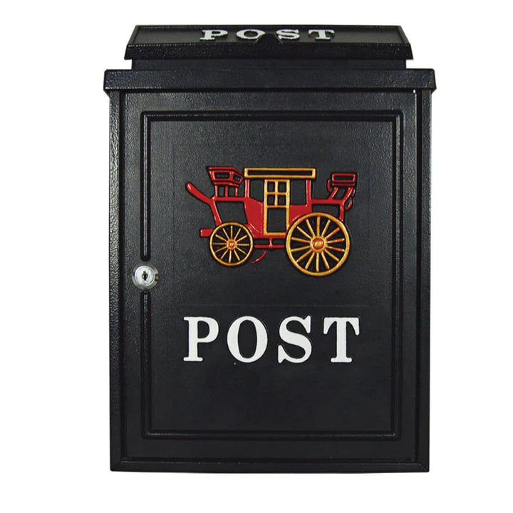 POSTPLUS CARRIAGE DIECAST POST BOX