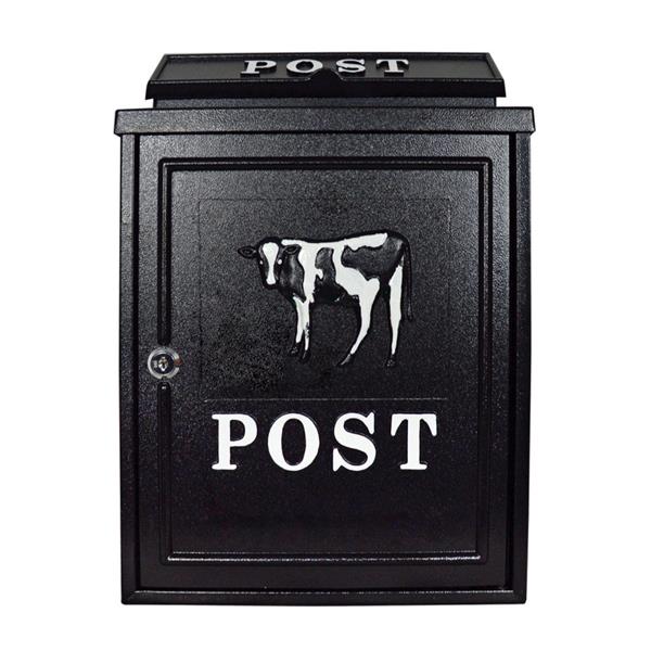 POSTPLUS COW DIECAST POST BOX