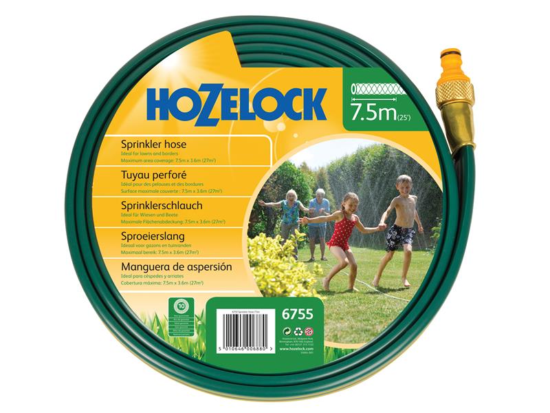 Hozelock 6755 Sprinkler Hose 7.5m