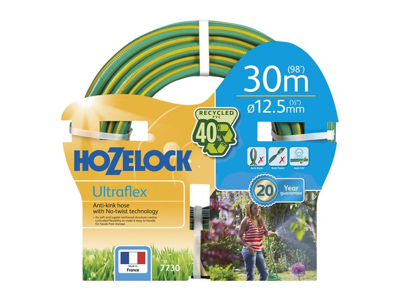 Hozelock 7730 Ultraflex Hose 30m 12.5mm (1/2in) Diameter