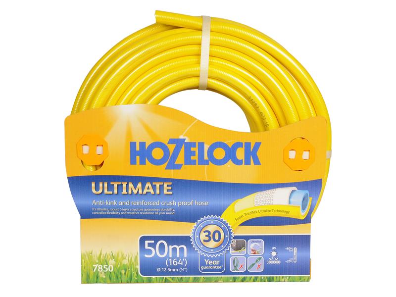 Hozelock 7850P Ultimate Hose 50m 12.5mm (1/2in) Diameter