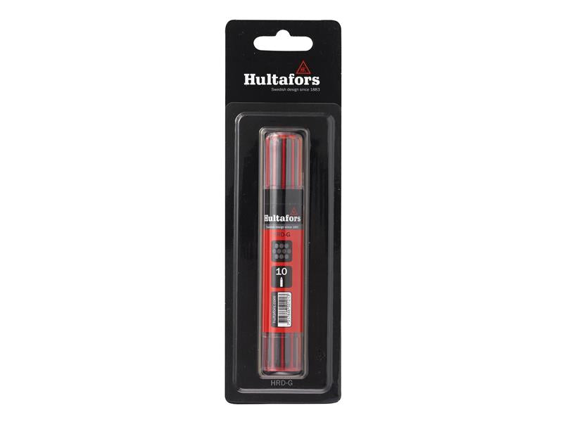 Hultafors Dry Marker Refill Graphite (10) Blister Pack