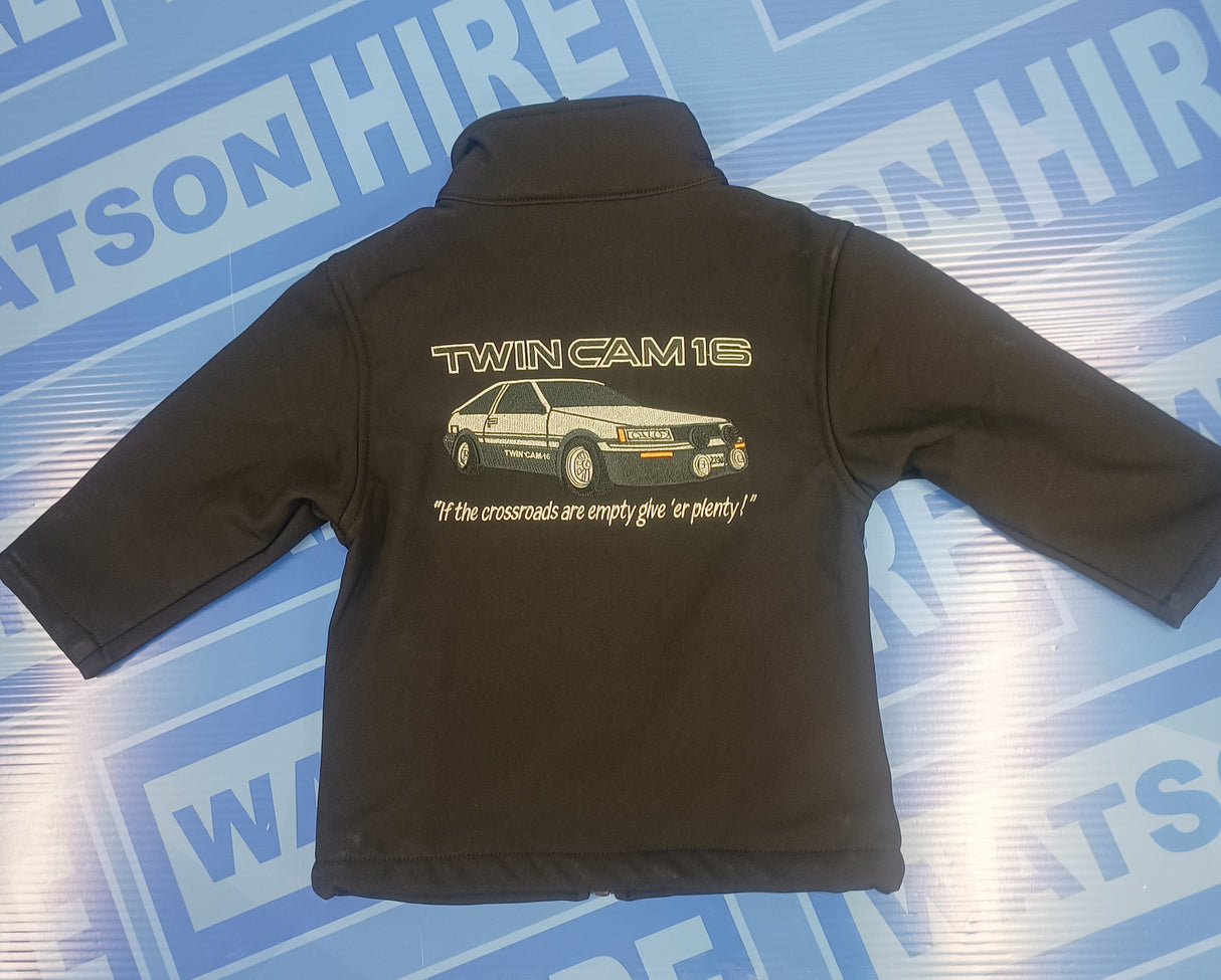 KIDS RALLY SOFTSHELL JACKET