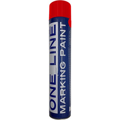 LINE MARKER PAINT 750ML RED