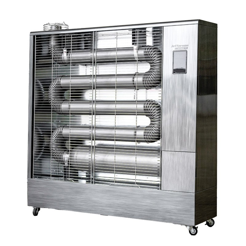 JEFFERSON 75,000 BTU INDUSTRIAL INFRARED OIL HEATER