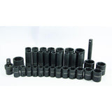 JEFFERSON 34 PIECE 1/2'' METRIC IMPACT SOCKET SET - Watson Hire