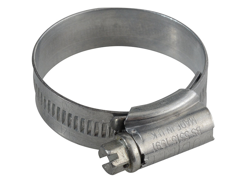 Jubilee® 1X Zinc Protected Hose Clip 30 - 40mm (1.1/8 - 1.5/8in)