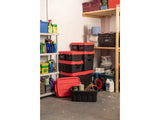 KETER TUFF TOTE 37L BLACK/RED