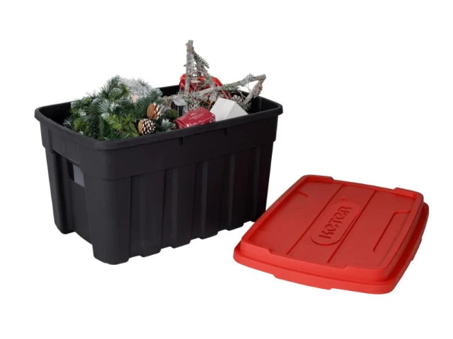 KETER TUFF TOTE 68L BLACK/RED