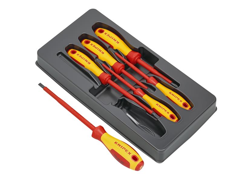 Knipex VDE Screwdriver Set, 6 Piece