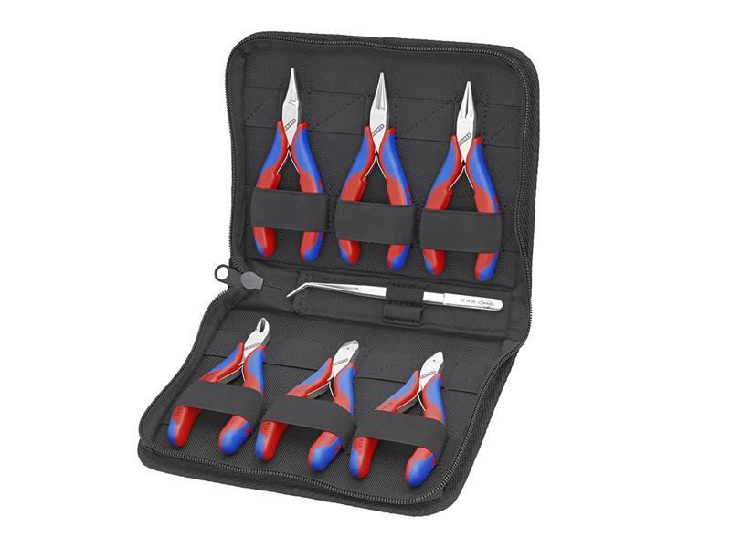 Knipex Electronic Plier Set, 6 Piece