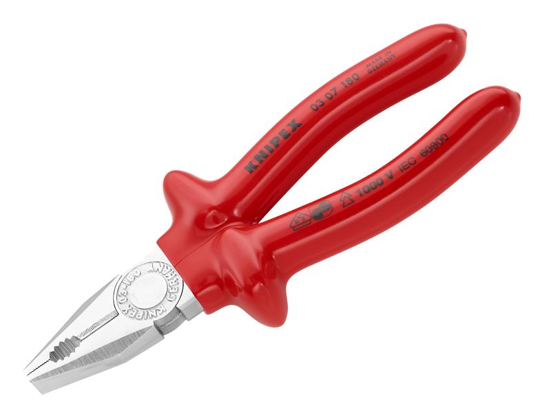 Knipex Combination Pliers PVC Grip 180mm