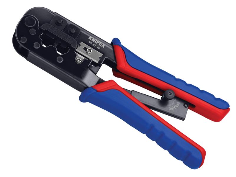 Knipex Crimping Pliers for RJ11 12 RJ45 Western Plugs Watson Hire