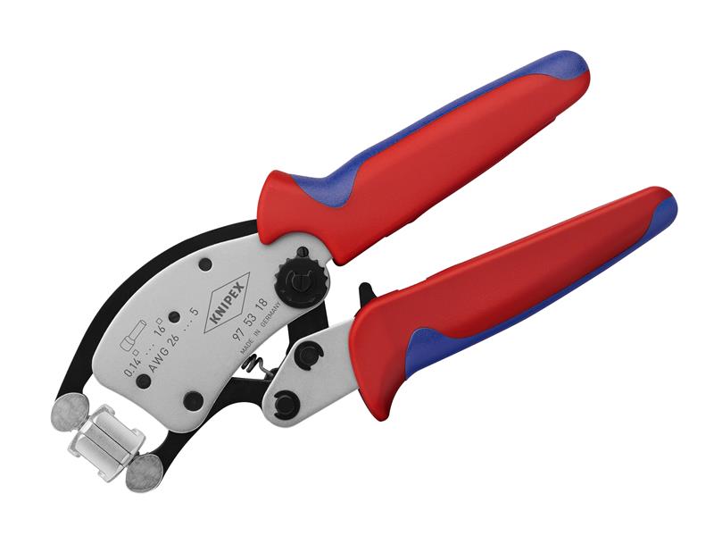 Knipex Twistor16® Self-Adjusting Crimping Pliers