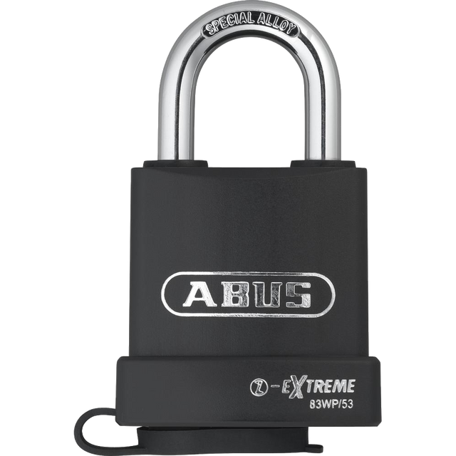 ABUS 83 SERIES EXTREME WATERPROOF 53MM PADLOCK SS CD - Watson Hire