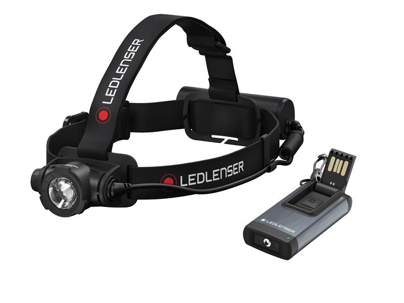 Ledlenser H7R CORE Headlamp & K4R Keyring Torch Twin Pack