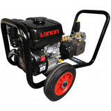 LONCIN G200 6.5HP ELECTRIC START 2200PSI @ 14LPM, GEARBOX PISTON PUMP LOW PROFILE FRAME