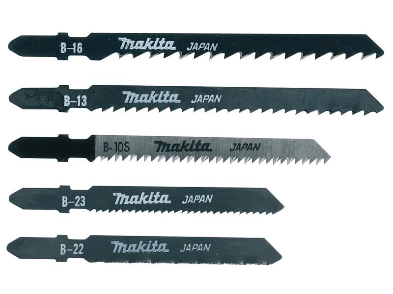 Makita A-86898 Jigsaw Blade Selection (Pack 5)