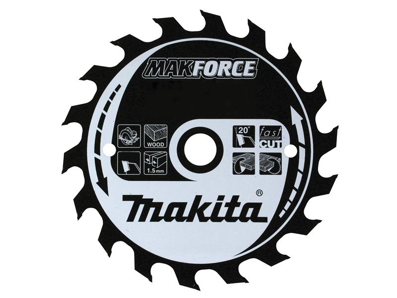 Makita B-08458 MAKFORCE Portable Saw Blade 180 x 20mm x 40T