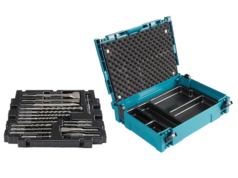 Makita B-52059 MAKPAC SDS Plus Set, 17 Piece